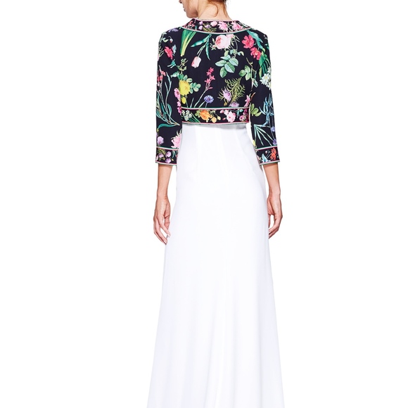 Tadashi Shoji Capucine Floral Bolero - Picture 3 of 8